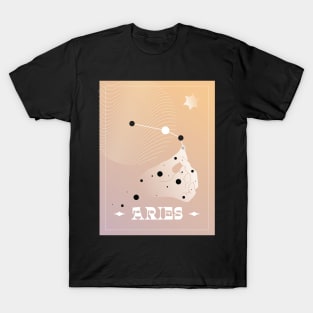 Aries Zodiac Art T-Shirt